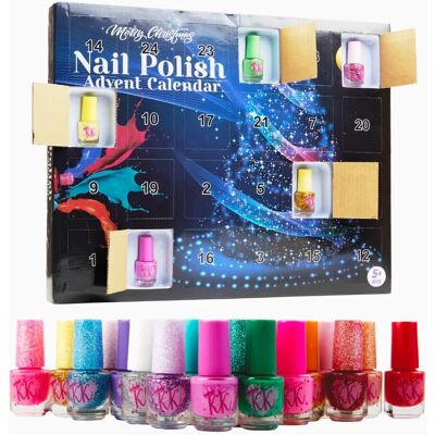 Kreativekraft 24Pcs Nail Christmas Advent Calendar - Advent Calendar for Nails and Beauty Kreativekraft 24Pcs Nail Christmas Advent Calendar - Advent Calendar for Nails and Beauty