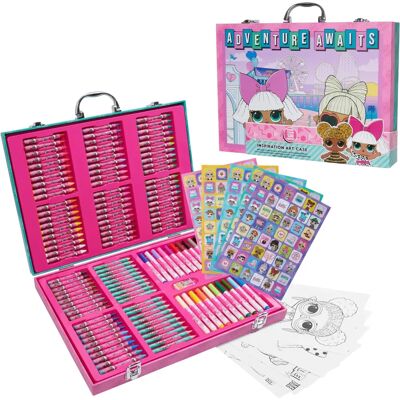 L.O.L. Surprise! Pink Art Set - Art Supplies for Kids L.O.L. Surprise! Pink Art Set - Art Supplies for Kids