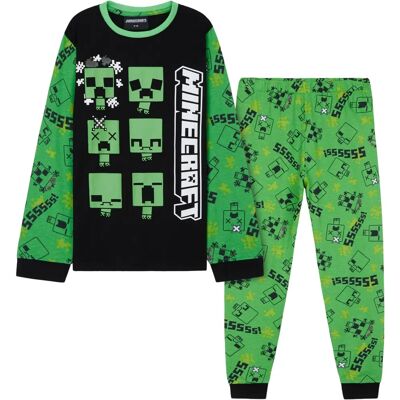 Minecraft Long Sleeve Pyjama Set Multi 13-14 Years - Pajamas Minecraft Long Sleeve Pyjama Set Multi 13-14 Years - Pajamas