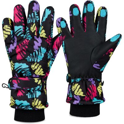 CityComfort Thermal Waterproof Ski Gloves - Kids 12-14 Years CityComfort Thermal Waterproof Ski Gloves - Kids 12-14 Years