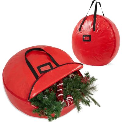 DECO EXPRESS Storage Bag for Christmas Wreaths - Storage Bag DECO EXPRESS Storage Bag for Christmas Wreaths - Storage Bag