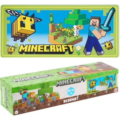 Minecraft Grande Tapete de Mesa - Antiderrapante Ultra Lisa 80x35cm Minecraft Grande Tapete de Mesa - Antiderrapante Ultra Lisa 80x35cm