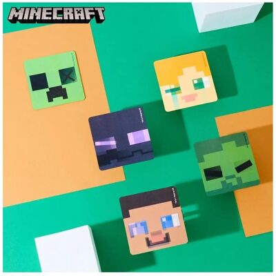 Minecraft - 3D Lenticular - Pack 5 - Stickers Minecraft - 3D Lenticular - Pack 5 - Stickers