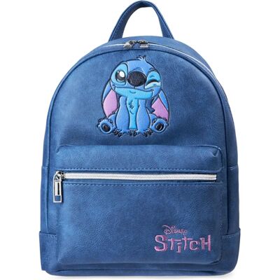 Mochila Disney Mulher Stitch Alças ajustáveis Bolsa Bolsos acolchoados Fecho com zíper Azul - Mochila Mochila Disney Mulher Stitch Alças ajustáveis Bolsa Bolsos acolchoados Fecho com zíper Azul - Mochila