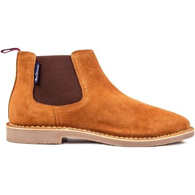 Ben Sherman Garcia Chelsea Boots - Tan Suede - Size Uk 7 Ben Sherman Garcia Chelsea Boots - Tan Suede - Size Uk 7