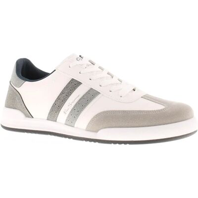 Ben Sherman Sokka Men's White/Grey Trainers - Sneakers Ben Sherman Sokka Men's White/Grey Trainers - Sneakers