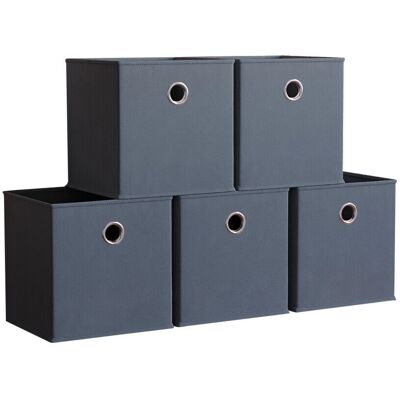 Vida Designs - Durham - Grey - 5 - Storage Unit Vida Designs - Durham - Grey - 5 - Storage Unit
