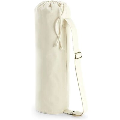 Westford Mill - WM816 - Naturale - Sac pour tapis de yoga - Publicité Westford Mill - WM816 - Naturale - Sac pour tapis de yoga - Publicité