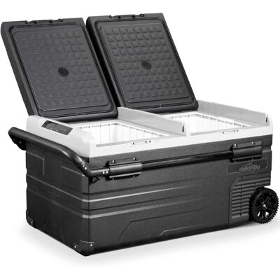 Dellonda - DL128 - 95L - Dual Zone - Portable Car Fridge Dellonda - DL128 - 95L - Dual Zone - Portable Car Fridge