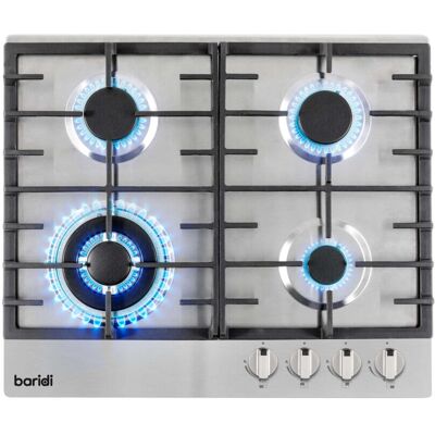 Dellonda - Baridi - 60cm - 4 Burner - Gas Hob Dellonda - Baridi - 60cm - 4 Burner - Gas Hob