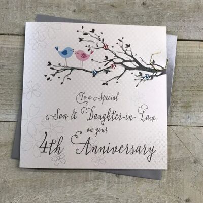 White Cotton Cards - PD192-4 - Blanc - Coton - Carte White Cotton Cards - PD192-4 - Blanc - Coton - Carte