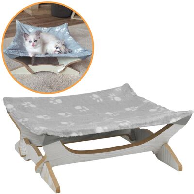 URBN Living - Elevated Indoor Cat Bed - 43x43 cm - Cat Bed URBN Living - Elevated Indoor Cat Bed - 43x43 cm - Cat Bed