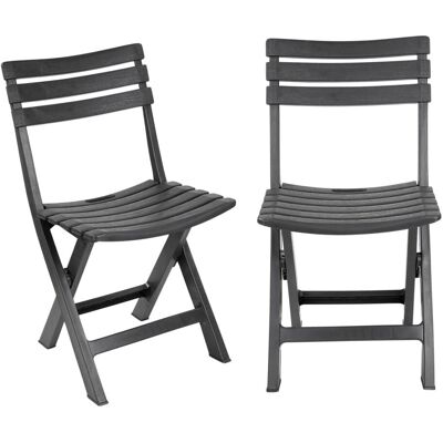 URBN Living - Outdoor Chair - 2pc Set - Collapsible - Garden Chair URBN Living - Outdoor Chair - 2pc Set - Collapsible - Garden Chair