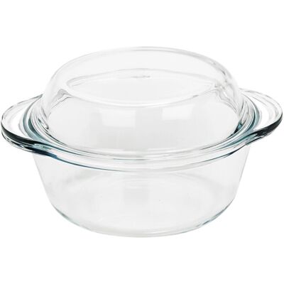 Pasabahce - Large Round - 840 ml - Lid - Casserole Dish Pasabahce - Large Round - 840 ml - Lid - Casserole Dish