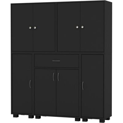 URBN Living - 8 Door 12 Shelf 1 Drawer - Storage Cabinet URBN Living - 8 Door 12 Shelf 1 Drawer - Storage Cabinet