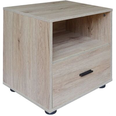 URBN Living - 1 Draw Cabinet - Oak - Wood - cabinet URBN Living - 1 Draw Cabinet - Oak - Wood - cabinet