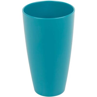 URBN-CHEF - Tall Plastic Cups - 6 Pcs - Teal - drinking cups URBN-CHEF - Tall Plastic Cups - 6 Pcs - Teal - drinking cups