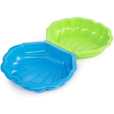 URBN-TOYS Shell Clam Shaped Plastic Sandpit - Sandpit URBN-TOYS Shell Clam Shaped Plastic Sandpit - Sandpit