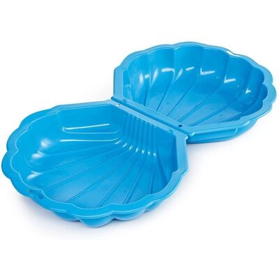 URBN-TOYS Blue Shell Clam Shaped Sandpit - Sandpit URBN-TOYS Blue Shell Clam Shaped Sandpit - Sandpit