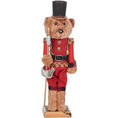 URBN Living - Bear Nutcracker Soldier - 38cm URBN Living - Bear Nutcracker Soldier - 38cm