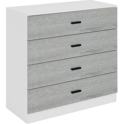 URBN Living - Chest of Drawers - White Carcass URBN Living - Chest of Drawers - White Carcass