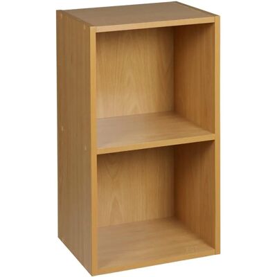 URBN Living - Beech 2-Shelf - Wooden - Shelving - Bookcase URBN Living - Beech 2-Shelf - Wooden - Shelving - Bookcase
