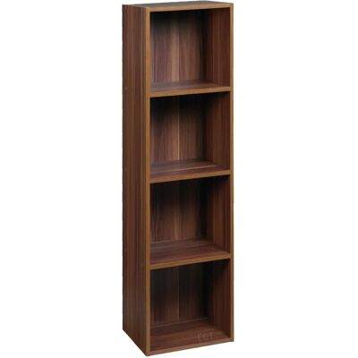 URBN Living - Teak 4-Shelf - Teak - 4-Shelf - Bookcase URBN Living - Teak 4-Shelf - Teak - 4-Shelf - Bookcase
