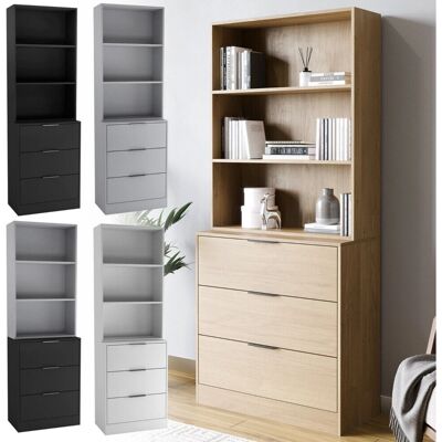 URBN Living - 60/80cm - Black/Grey - Storage Chest URBN Living - 60/80cm - Black/Grey - Storage Chest