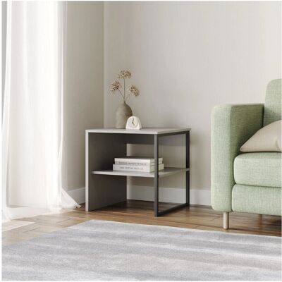 URBN Living - Sofa Side Table - Grey - 40cm - Side Table URBN Living - Sofa Side Table - Grey - 40cm - Side Table