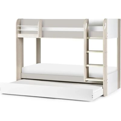 Julian Bowen Mars Cama en Tríptico de Madera en Color Taupe - Tipo de Cama Julian Bowen Mars Cama en Tríptico de Madera en Color Taupe - Tipo de Cama