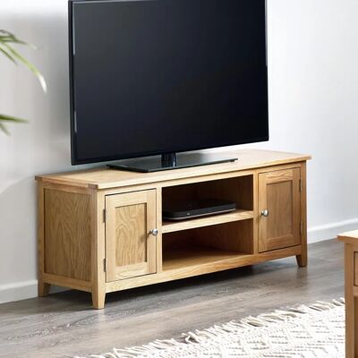 Julian Bowen Mallory Massivt ek TV-skåp - TV Cabinet Julian Bowen Mallory Massivt ek TV-skåp - TV Cabinet