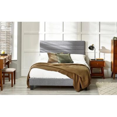 Julian Bowen - Merida - Grigio - 3ft Singolo - Struttura letto Julian Bowen - Merida - Grigio - 3ft Singolo - Struttura letto