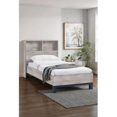 Julian Bowen Bali - 5ft King - Roble gris - Cama Julian Bowen Bali - 5ft King - Roble gris - Cama