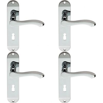 Loops - Scroll Lever - 180x40mm - Door Handle Loops - Scroll Lever - 180x40mm - Door Handle