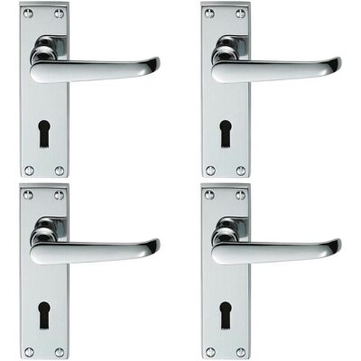 Unknown - Victorian Straight Backplate - Door Handle Unknown - Victorian Straight Backplate - Door Handle