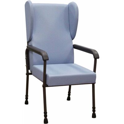 Loops High Back Flat Pack - Blue - Height Adjustable - Flat Pack - Lounge chair Loops High Back Flat Pack - Blue - Height Adjustable - Flat Pack - Lounge chair