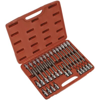 Loops - TRX Star - 32pc - 1/2in Square Drive - Socket Bit Set Loops - TRX Star - 32pc - 1/2in Square Drive - Socket Bit Set