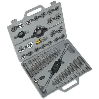 Loops - 45pc Tap & Split Die Set - M6-M24 - Tap & Die Set Loops - 45pc Tap & Split Die Set - M6-M24 - Tap & Die Set