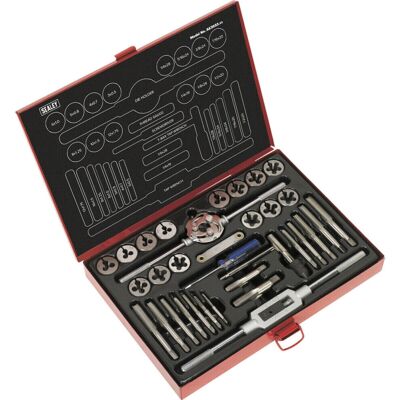 UnknownBrand - 33pc Metric & Imperial Tap & Die Set - System: Metric & Imperial - Tap & Die Set UnknownBrand - 33pc Metric & Imperial Tap & Die Set - System: Metric & Imperial - Tap & Die Set