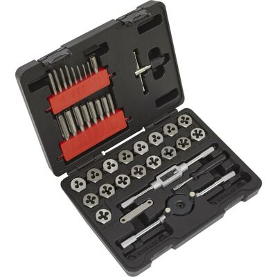 Loops - 39pc Metric Tap & Die Set M3-M12 - M3-M12 - Metric Tap Die - Tool Set Loops - 39pc Metric Tap & Die Set M3-M12 - M3-M12 - Metric Tap Die - Tool Set