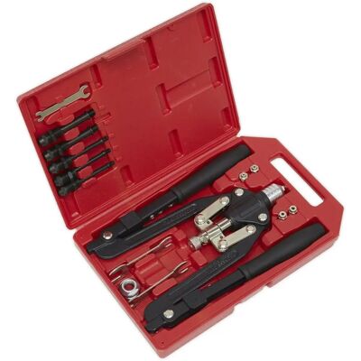 Loops - Rivet & Threaded Nut Rivet Kit - Hand Rivet Gun - M10 Loops - Rivet & Threaded Nut Rivet Kit - Hand Rivet Gun - M10