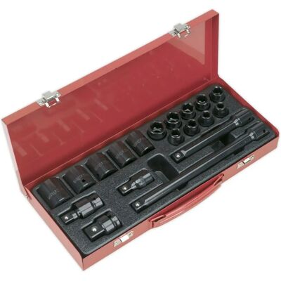 Loops - 19 Piece Impact Socket Set - 1/2" Sq Drive Loops - 19 Piece Impact Socket Set - 1/2" Sq Drive