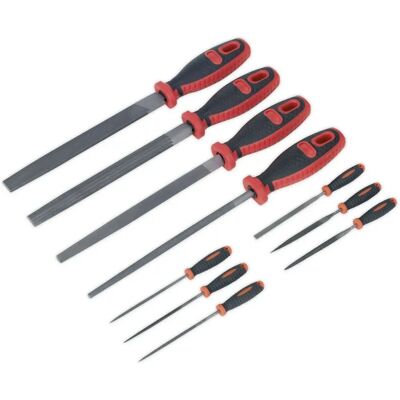 Loops - Engineers & Needle File Set - Double Cut - Coarse - Set Loops - Engineers & Needle File Set - Double Cut - Coarse - Set