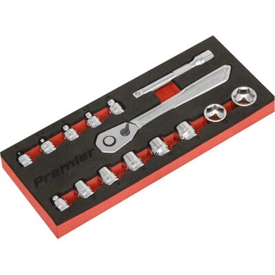 Loops - 15 Pack Low Profile - 1/4in Metric Sq Drive Loops - 15 Pack Low Profile - 1/4in Metric Sq Drive