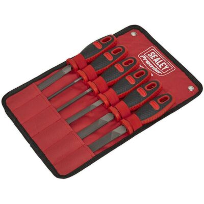 Loops PREMIUM 6pc 150mm Engineers File Set - Double Cut Loops PREMIUM 6pc 150mm Engineers File Set - Double Cut