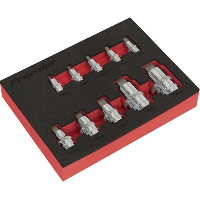 Loops - STUBBY Hex Key Socket Bit Set - 1/4 3/8 1/2 - Short Shaft - Bit Set Loops - STUBBY Hex Key Socket Bit Set - 1/4 3/8 1/2 - Short Shaft - Bit Set