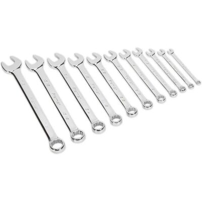 Loops 11pc Combination Hand Spanner Set - 1/4"–7/8" imperial 12-point Tool set Loops 11pc Combination Hand Spanner Set - 1/4"–7/8" imperial 12-point Tool set