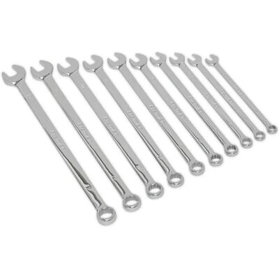 Unknown - Loops Spanner Set - Extra Long - 10-19mm 12pt - Hand Spanner Set Unknown - Loops Spanner Set - Extra Long - 10-19mm 12pt - Hand Spanner Set