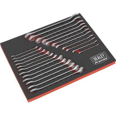 GENERIC - 23pc Slim Wrench Set - Metric - Imperial - Wrench set GENERIC - 23pc Slim Wrench Set - Metric - Imperial - Wrench set