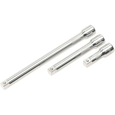 Loops - 3 Piece Knurled Extension Bar Set - 1/2" Sq Drive Loops - 3 Piece Knurled Extension Bar Set - 1/2" Sq Drive
